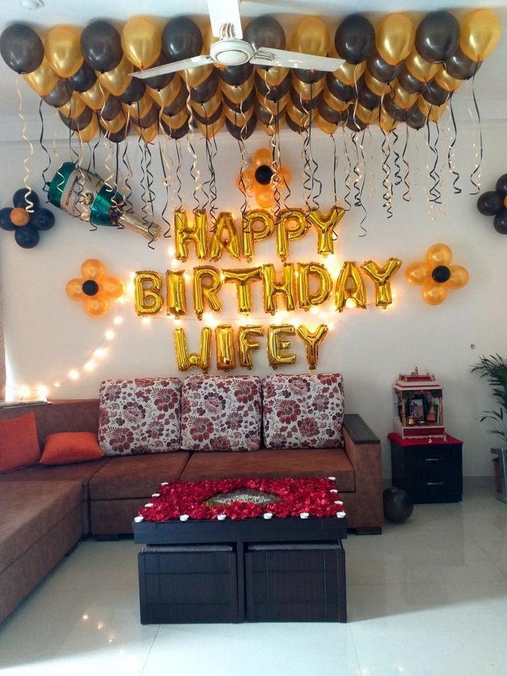 simple birthday decoration